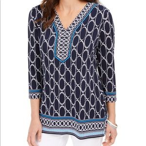 JM COLLECTION Women’s Petite Small Top GREAT COND